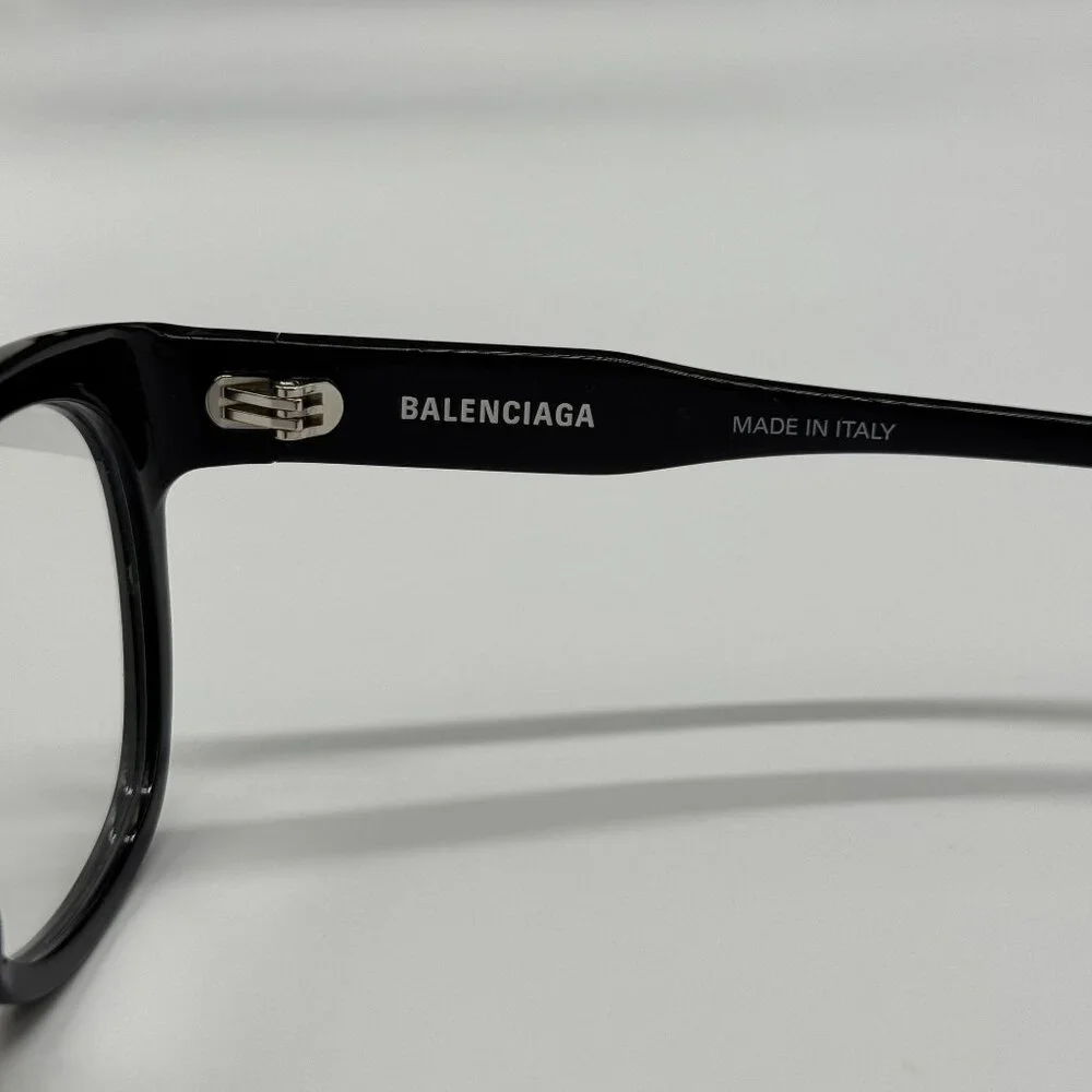 NEW BALENCIAGA BB0213O 001 CAT EYE BLACK WOMEN EYEGLASSES BALENCIAGA